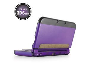Plastic + Aluminium Full Body Protective Snap-on Hard Shell Skin Case Cover Purple for New Nintendo 3DS 2015 Plastic + Aluminium Full Body Protective Snap-on Hard Shell Skin Case Cover Purple for New Nintendo 3DS 2015