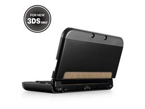 Plastic + Aluminium Full Body Protective Snap-on Hard Shell Skin Case Cover Black for New Nintendo 3DS 2015 Plastic + Aluminium Full Body Protective Snap-on Hard Shell Skin Case Cover Black for New Nintendo 3DS 2015