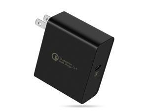 USB C Charger 27W Compact Type-C Wall Charger Power Brick with Power Delivery Qualcomm Quick Charge Compatible iPhone Xs/XS Max/XR, iPad Pro, Macbook, Google Pixel, Galaxy S10/S9+/S9/S8 (Black) USB C Charger 27W Compact Type-C Wall Charger Power Brick with Power Delivery Qualcomm Quick Charge Compatible iPhone Xs/XS Max/XR, iPad Pro, Macbook, Google Pixel, Galaxy S10/S9+/S9/S8 (Black)