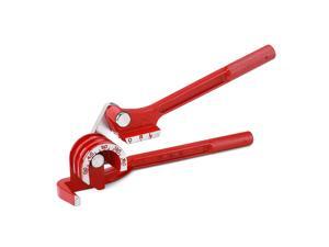 Tube Bender Tool - Manual OD Tubing Bending 3 Size 1/4" 5/16" 3/8" 180 Degree Lever Type Heavy Duty Bend Copper Brass Aluminum & Soft Metal for HVAC Water Gas Pipe Automotive Plumbing (Red) Tube Bender Tool - Manual OD Tubing Bending 3 Size 1/4" 5/16" 3/8" 180 Degree Lever Type Heavy Duty Bend Copper Brass Aluminum & Soft Metal for HVAC Water Gas Pipe Automotive Plumbing (Red)