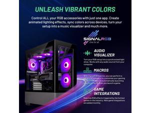  Skytech Gaming Azure PC Desktop – AMD Ryzen 7 7800X3D 4.2 GHz,  NVIDIA RTX 4090, 1TB NVME Gen4 SSD, 32GB DDR5 RAM RGB, 1000W Gold PCIE 5.0  PSU, 360mm AIO, 11AC