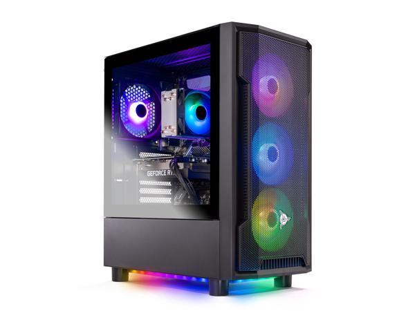  Skytech Gaming Azure PC Desktop – AMD Ryzen 7 7800X3D 4.2 GHz,  NVIDIA RTX 4090, 1TB NVME Gen4 SSD, 32GB DDR5 RAM RGB, 1000W Gold PCIE 5.0  PSU, 360mm AIO, 11AC