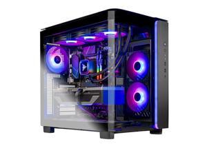 Skytech Gaming King 95 Desktop PC, Ryzen 7 7800X3D 4.2 GHz (5GHz Turbo), AMD RX 7800XT 16GB, 1TB Gen4 NVMe SSD, 32GB DDR5 RAM RGB, 850W GOLD PSU, 360mm ARGB AIO , Wi-Fi, Win 11