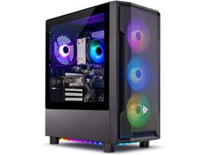 Skytech Shadow Gaming PC Desktop, Intel i5 12400F 2.5 GHz (4.4GHz Turbo Boost), NVIDIA RTX 4060 8GB GDDR6, 1TB SSD, 32GB DDR5 RAM 6000 RGB, 650W GOLD PSU, Wi-Fi, Win 11 Home