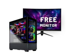 Skytech Azure Gaming PC Desktop, Intel i7 14700F 2.1 GHz (5.3GHz Turbo), NVIDIA RTX 5070 12GB GDDR7, 2TB Gen4 NVMe SSD, 32GB DDR5 RAM  RGB, 750W GOLD PSU, 360mm ARGB AIO , Wi-Fi, Win 11