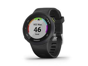 Garmin Forerunner 45, 42MM Easy-to-Use GPS Running Watch with Garmin Coach Free Training Plan Support, Black