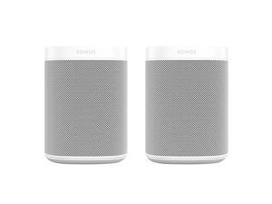 White All-new Sonos One Three Room Set The Smart Speaker for Music Lovers with  Alexa built for Wireless Music Streaming and Voice Control in a Compact Size with Incredible Sound for Any Room.