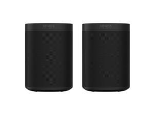Sonos Two Room Set with Sonos One Gen 2 - Smart Speaker with Voice Control Built-In(Black) Sonos Two Room Set with Sonos One Gen 2 - Smart Speaker with Voice Control Built-In(Black)