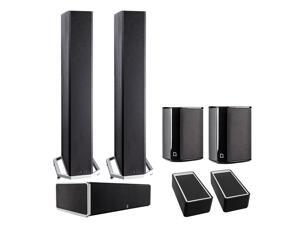 Definitive Technology BP9040 5.0 High Power Bipolar Tower Speaker Package with Integrated Subwoofers and Dolby Atmos Modules (Black) Definitive Technology BP9040 5.0 High Power Bipolar Tower Speaker Package with Integrated Subwoofers and Dolby Atmos Modules (Black)