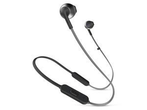 JBL T205BTBLK Tune 205BT Bluetooth Ear-Buds with Three Button Remote and Mic - Black JBL T205BTBLK Tune 205BT Bluetooth Ear-Buds with Three Button Remote and Mic - Black