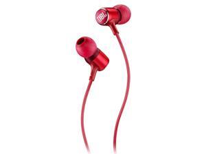 JBL Live 100 Earbuds with In-Line Microphone and Remote (Red) JBL Live 100 Earbuds with In-Line Microphone and Remote (Red)