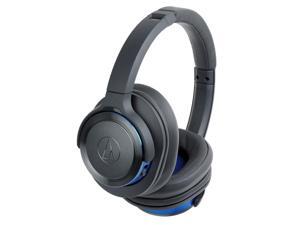 Audio Technica ATH-WS660BTGBL Solid Bass Wireless Over-Ear Headphones with Mic Audio Technica ATH-WS660BTGBL Solid Bass Wireless Over-Ear Headphones with Mic