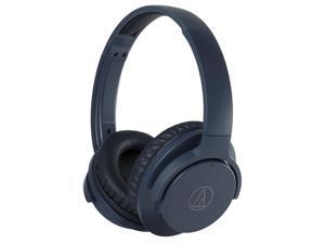 AudioTechnica ATH-ANC500BT QuietPoint Wireless Active Noise-Cancelling Over-Ear Headphones with Built-In Remote and Microphone (Navy) AudioTechnica ATH-ANC500BT QuietPoint Wireless Active Noise-Cancelling Over-Ear Headphones with Built-In Remote and Microphone (Navy)