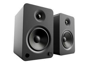 Kanto YU6 Powered Bookshelf Speakers with Built-In Bluetooth - Pair (Matte Black)