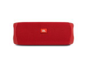 JBL Flip 5 Portable Waterproof Bluetooth Speaker (Red)