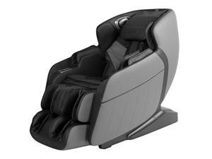 SL Track Full Body Massage Chair, Recliner with Zero Gravity Airbag Massage Chair Bluetooth Speaker Foot Roller USB charger,Black