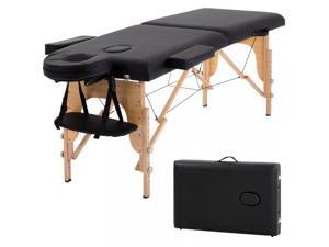 Massage Table Massage Bed Spa Bed 73? Long Portable 2 folding W/ Carry Case Massage Table Massage Bed Spa Bed 73? Long Portable 2 folding W/ Carry Case
