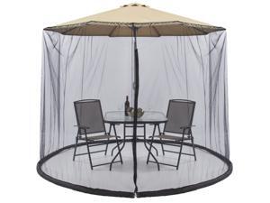Best Choice Products 9ft Patio Umbrella Bug Screen w/ Zipper Door, Polyester Netting - Black Best Choice Products 9ft Patio Umbrella Bug Screen w/ Zipper Door, Polyester Netting - Black