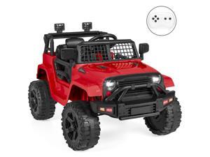 Best Choice Products 12V Kids Ride On Truck Car w/ Parent Remote Control, Spring Suspension, LED Lights - Red Best Choice Products 12V Kids Ride On Truck Car w/ Parent Remote Control, Spring Suspension, LED Lights - Red