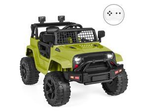 Best Choice Products 12V Kids Ride On Truck Car w/ Parent Remote Control, Spring Suspension, LED Lights - Green Best Choice Products 12V Kids Ride On Truck Car w/ Parent Remote Control, Spring Suspension, LED Lights - Green