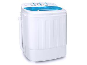Best Choice Products Portable Compact Twin Tub Laundry Machine & Spin Cycle w/ Hose, 13lbs Capacity - White/Light Blue Best Choice Products Portable Compact Twin Tub Laundry Machine & Spin Cycle w/ Hose, 13lbs Capacity - White/Light Blue