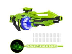 Best Choice Products Electric Foam Dart Alien Blaster Toy w/ 40 Glow-in-the-Dark Darts, Drum Mag, 45ft Range Best Choice Products Electric Foam Dart Alien Blaster Toy w/ 40 Glow-in-the-Dark Darts, Drum Mag, 45ft Range