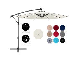 Best Choice Products Fillable Heavy Duty Mobile Offset Patio Umbrella Base Stand W Wheels Cross Base 53l Capacity Newegg Com