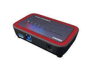 SEDNA - 4 Port USB 3.0 Hub with AC/DC Adapter ( SE-USB3-HUB-304A), Red Color SEDNA - 4 Port USB 3.0 Hub with AC/DC Adapter ( SE-USB3-HUB-304A), Red Color