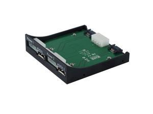SEDNA SE-FP-ESATA-1-BK- 2 Port eSATA Floppy Bay Front Panel with Power Connector (Black) SEDNA SE-FP-ESATA-1-BK- 2 Port eSATA Floppy Bay Front Panel with Power Connector (Black)