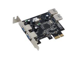 SEDNA - PCI Express USB 3.1 Gen I ( 5Gbps ) 4 Port Adapter with 