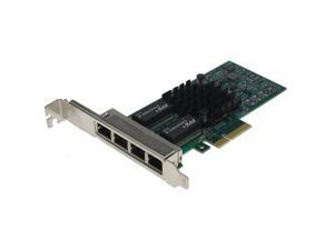 SEDNA PCIE 4X 4 Port Giga LAN Adapter ( Intel I350AM4 Chip Set ) with Low Profile Bracket (Support VMware ESXi 5.5) SEDNA PCIE 4X 4 Port Giga LAN Adapter ( Intel I350AM4 Chip Set ) with Low Profile Bracket (Support VMware ESXi 5.5)