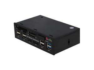SEDNA - 5.25" DVD ROM Bay Multi Function Front Panel ( 6 x USB 2.0,2 x USB 3.0,2 x SATA,Audio, Card Reader ) SEDNA - 5.25" DVD ROM Bay Multi Function Front Panel ( 6 x USB 2.0,2 x USB 3.0,2 x SATA,Audio, Card Reader )
