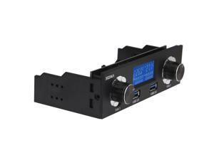SEDNA - USB 3.0 2 Port Connector / Dual Cooling Fan Controller 5.25" DVD ROM Bay Front Panel SEDNA - USB 3.0 2 Port Connector / Dual Cooling Fan Controller 5.25" DVD ROM Bay Front Panel