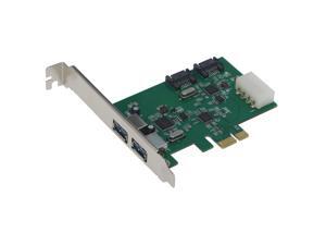 SEDNA - PCIE 2 Port USB 3.0 + 2 Port SATA 6G Combo Adpater SEDNA - PCIE 2 Port USB 3.0 + 2 Port SATA 6G Combo Adpater