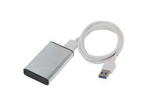SEDNA - USB 3.0 mSATA SATA III SSD External Enclosure, Aluminium Super small size, Support Max. 2T SSD ( Support Win8 to Go in Mac Book Air )