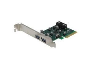 SEDNA PCIE USB 3.1 2 Port Type A Adapter - 10 Gbps SEDNA PCIE USB 3.1 2 Port Type A Adapter - 10 Gbps