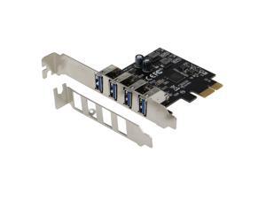 SEDNA - PCI Express USB 3.1 Gen I ( 5Gbps ) 4 Port Adapter with Low Profile Bracket - Supports Windows, Linux and Mac Pro ( 2008 to 2012 Late Version ) , no need power connector SEDNA - PCI Express USB 3.1 Gen I ( 5Gbps ) 4 Port Adapter with Low Profile Bracket - Supports Windows, Linux and Mac Pro ( 2008 to 2012 Late Version ) , no need power connector