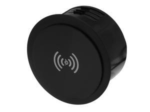 SEDNA - 2.5" Grommet Hole In Desk QI Wireless Charger for Smart Phone and all other Electronics Devices ( Compatible with iPhone 8 / 8 Plus / X ) SEDNA - 2.5" Grommet Hole In Desk QI Wireless Charger for Smart Phone and all other Electronics Devices ( Compatible with iPhone 8 / 8 Plus / X )