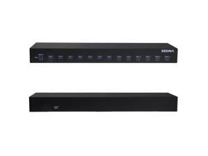 SEDNA - 13 Port USB 3.1 Gen I Hub (5Gbps) - 19 Inch 1U Rack Mount SEDNA - 13 Port USB 3.1 Gen I Hub (5Gbps) - 19 Inch 1U Rack Mount