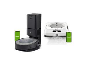 iRobot Roomba i3+ Wi-Fi Connected Robot Vacuum with Braava Jet m6 Robot Mop iRobot Roomba i3+ Wi-Fi Connected Robot Vacuum with Braava Jet m6 Robot Mop