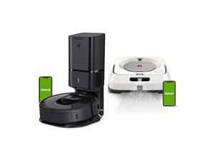 iRobot Roomba i7+ Wi-Fi Connected Robot Vacuum with Braava Jet m6 Robot Mop iRobot Roomba i7+ Wi-Fi Connected Robot Vacuum with Braava Jet m6 Robot Mop