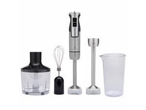 ChefWave InterMix 500 Watt 9-Speed Immersion Multi-Purpose Hand Blender Heavy Duty w/ 6.3 in. & 8.5 in. Immersion Depth Wands, Beaker, Whisk and Chopper Attachments ChefWave InterMix 500 Watt 9-Speed Immersion Multi-Purpose Hand Blender Heavy Duty w/ 6.3 in. & 8.5 in. Immersion Depth Wands, Beaker, Whisk and Chopper Attachments