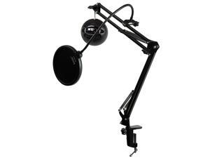 Blue Microphones Snowball iCE Microphone (Black) with Boom Scissor Arm and Pop Filter Blue Microphones Snowball iCE Microphone (Black) with Boom Scissor Arm and Pop Filter
