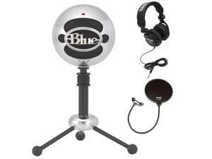 Blue Microphones Snowball Plug & Play USB Microphone Aluminum with Accessory Kit