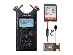 Tascam DR-40X 4-Track Recorder/Interface with Memory Card, Card Reader and Mic Tascam DR-40X 4-Track Recorder/Interface with Memory Card, Card Reader and Mic