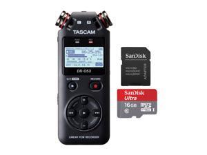 Tascam Stereo Recorder & USB Interface w/ SanDisk 16GB Memory Card + SD Adapter Tascam Stereo Recorder & USB Interface w/ SanDisk 16GB Memory Card + SD Adapter