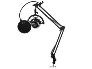 Blue Microphones Snowball Mic w/ Knox Boom Scissor Arm, Shock Mount & Pop Filter Blue Microphones Snowball Mic w/ Knox Boom Scissor Arm, Shock Mount & Pop Filter