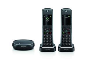 Motorola AXH02 2 Handset Telephone System Motorola AXH02 2 Handset Telephone System