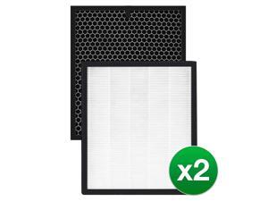 Replacement Air Purifier filter for Levoit LV-PUR131S (2-Pack)