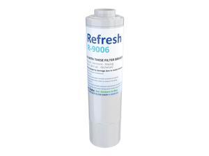 Replacement Refresh R-9006 Refrigerator Water Filter Compatible with Maytag UKF8001 & Whirlpool WRX735SDBM